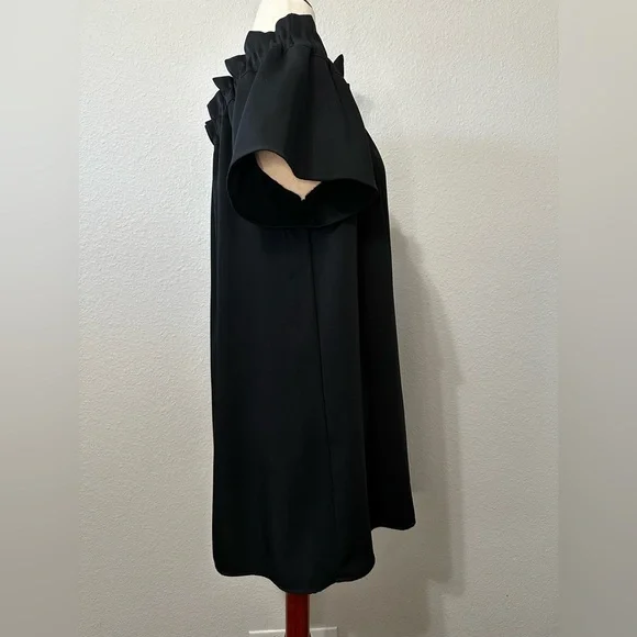 Pleione Black Off Shoulder Tunic - Picture 2 of 6